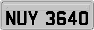 NUY3640