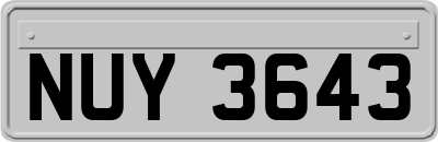NUY3643