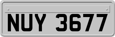 NUY3677