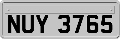 NUY3765