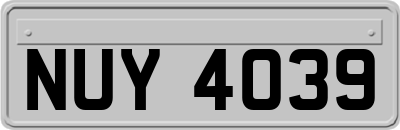 NUY4039