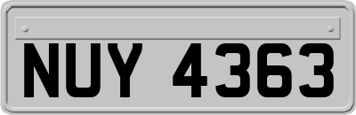NUY4363