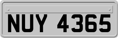 NUY4365