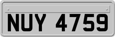 NUY4759