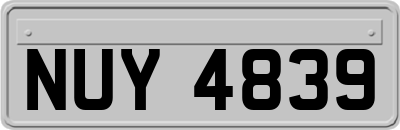 NUY4839