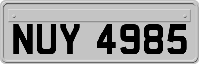 NUY4985