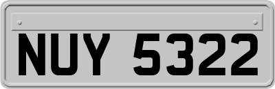 NUY5322