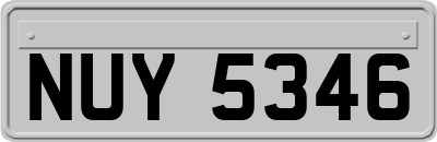 NUY5346