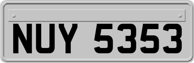 NUY5353