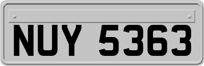 NUY5363
