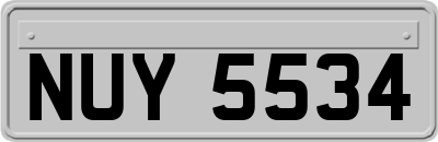 NUY5534