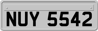NUY5542