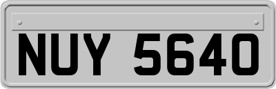 NUY5640