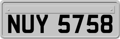NUY5758
