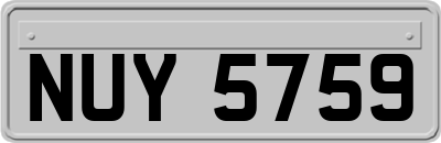 NUY5759