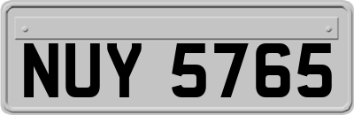 NUY5765