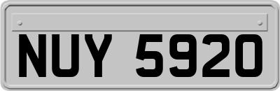 NUY5920