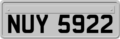 NUY5922