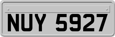 NUY5927