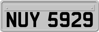 NUY5929