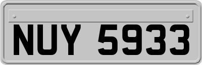 NUY5933