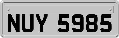 NUY5985