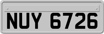 NUY6726