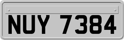 NUY7384