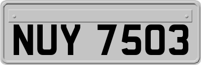 NUY7503