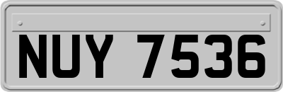 NUY7536