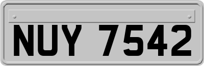 NUY7542