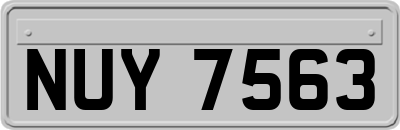 NUY7563
