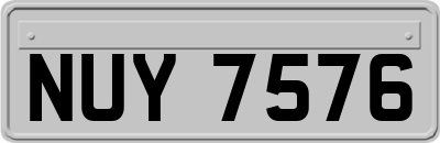 NUY7576