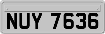 NUY7636