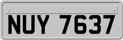 NUY7637