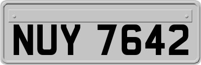 NUY7642