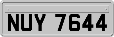 NUY7644