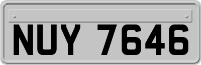 NUY7646