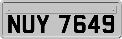 NUY7649