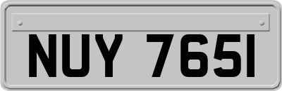 NUY7651