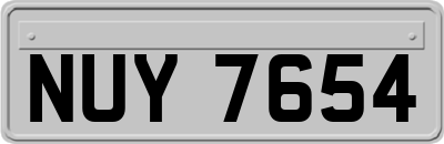 NUY7654