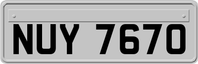 NUY7670