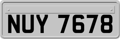 NUY7678