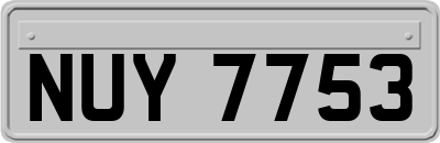 NUY7753