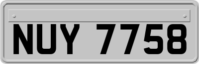 NUY7758
