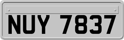 NUY7837