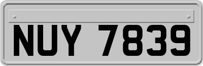 NUY7839