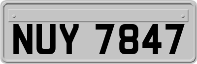 NUY7847