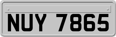 NUY7865