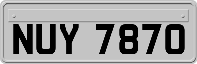 NUY7870